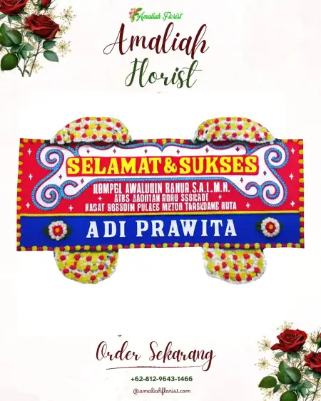 Papan Bunga Ucapan Selamat Somowinangun